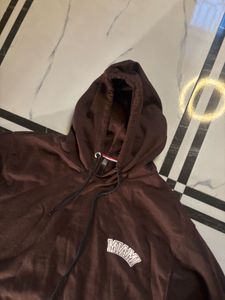 unisex Brown Hoodie