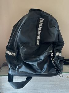 Black Mini Backpack