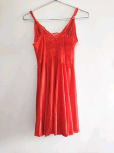 Red Lace nightdress