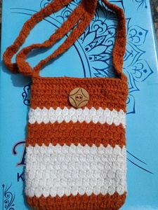 Handmade Crochet Sling Bag