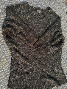 Black Winter Top