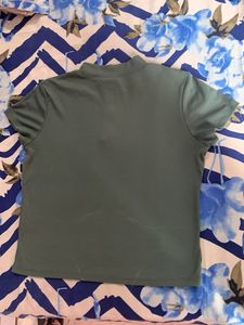 Green Striped Tee