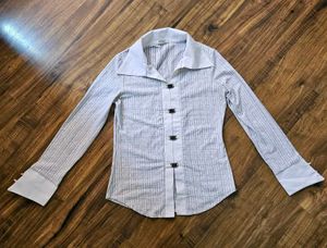 Striped Stylish Button-Up Shirt
