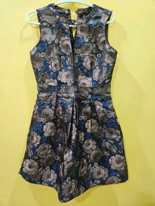 Floral Print Mini Dress