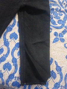 Black Straight Leg Jeans