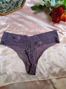Animal Print Thong