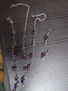 Amethyst Jewelry Set