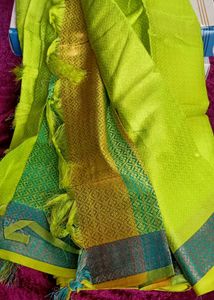 Green Banarasi Saree