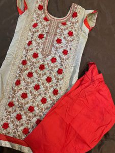 Elegant Embroidered Kurta Set