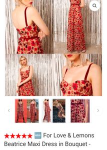 Floral Applique Maxi Dress