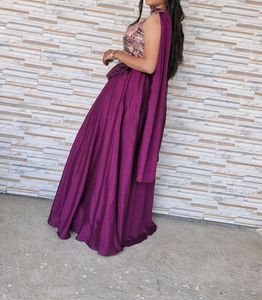 Purple Indian Dress