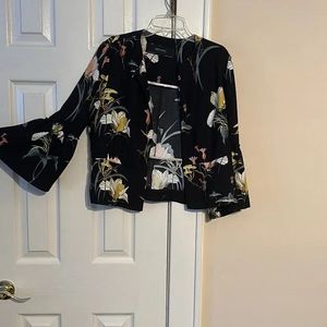 Zara Basic Floral Blazer