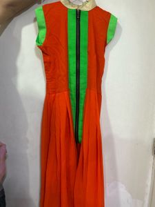 Orange Green Cape