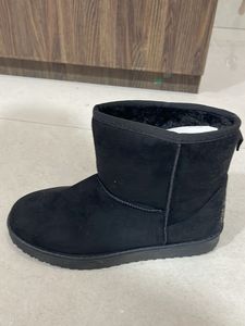 Mid-Calf Length Fur Boots
