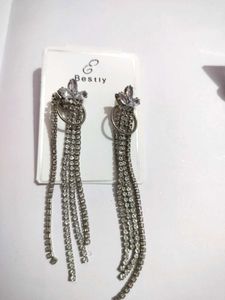 Dazzling Rhinestone Dangle Earrings