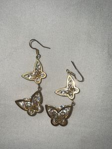 Butterfly Shape Diamond Earrings
