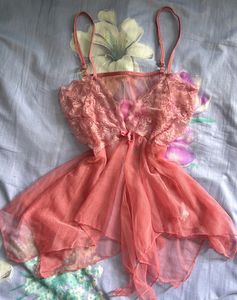 Assymetry Mesh Slips With Thong