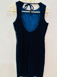 Vintage Velvet Flame Dress