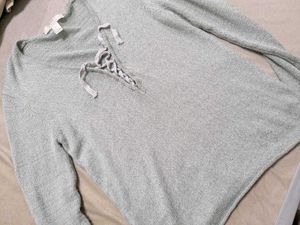 Forever 21 Grey Solid Sweater
