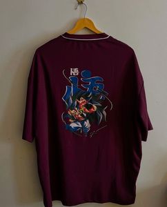 Dragon Ball Z Vegeta Burgundy T-Shirt