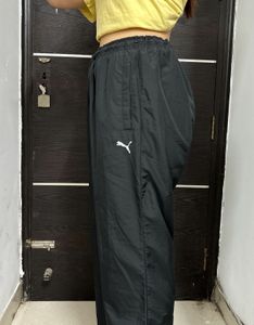 Black Puma Trousers