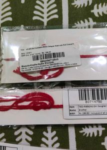 New Seal Pack 4 Pieces Rakhis For Raksha Bandhan