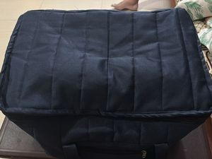 Black Quilted Tote Bag