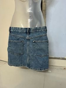 Authentic Denim Mini Skirt