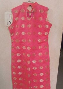 2 Silk And Zari  Kurti V Pretty Colour