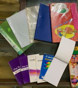Files, Notepads, Writing Boards