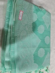 Elegant Green Saree
