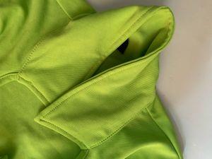 Neon Green Tie-Front Crop Top