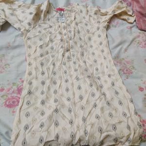 New Kurta Off White