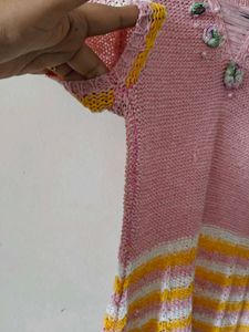 Vintage Pink Knitted Top