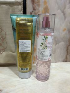 Bath &amp; body Works Mist And Lotion