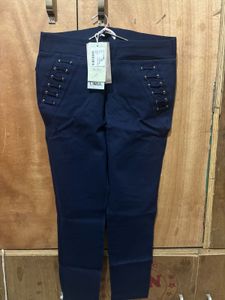 Navy Blue Skinny Leggings