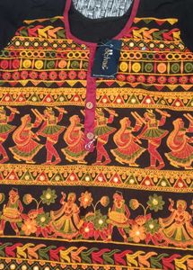 New  Top With Beautiful Gujrati Design