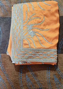 🧡Bride Saree Full Heavy For Wedding 🧡