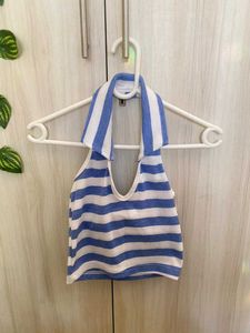 Striped Halter Top