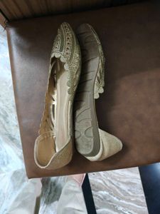 Elegant Gold Flats