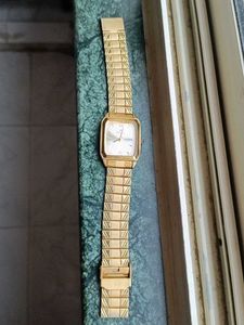 big dial men&#39;s watch Gold-Tone Fashion Watc