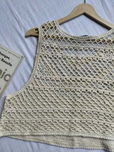 Crochet Knit Tank Top