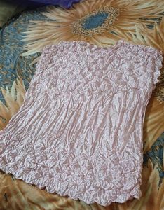 Crinkled Pink Top