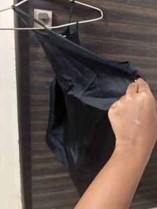NA-KD Black Halter Top