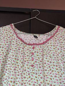 Floral Print Nightdress