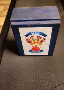Diy Wooden Saving Box For Kids