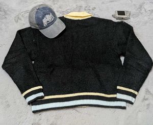 H&amp;M varsity zip-up cardigan