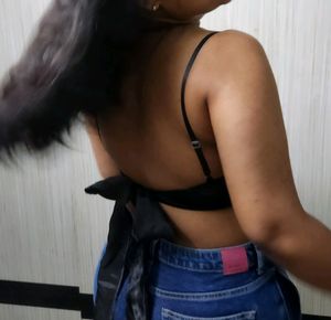 Backless Cowl Neck Top