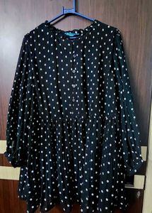 Polka Dot Top 46 To 52 Bust
