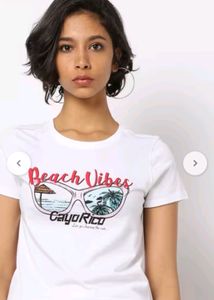 NEW DNMX Graphic Print Crew-Neck T-shirt